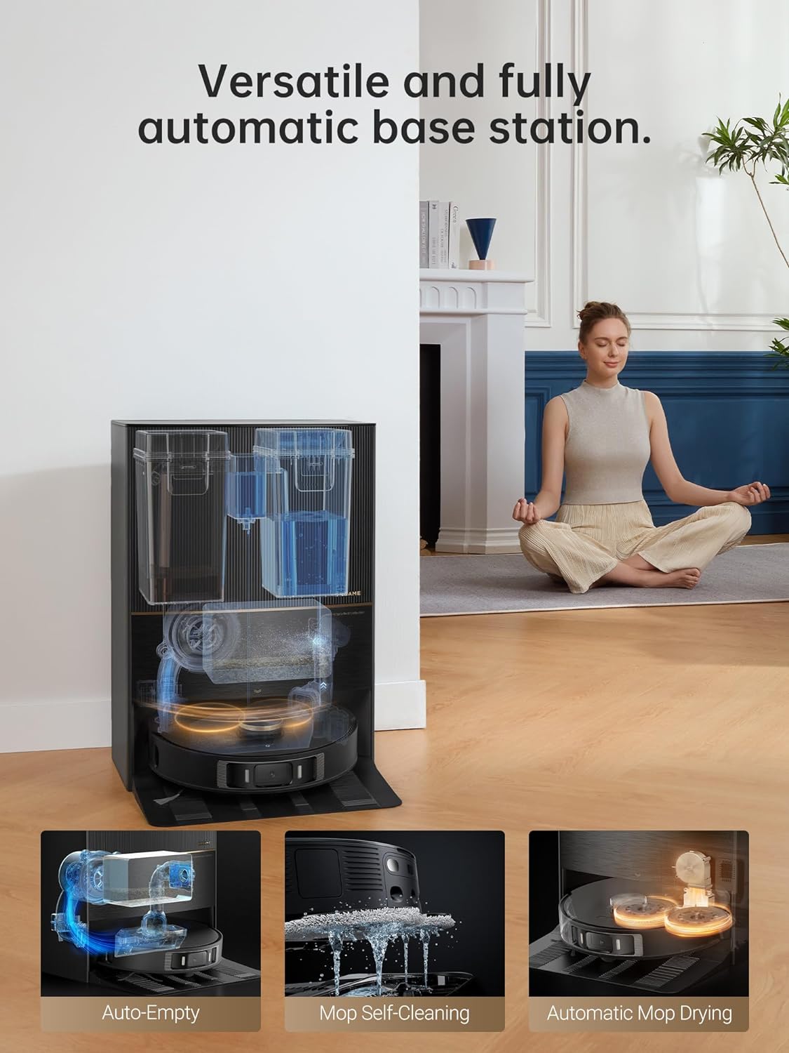 جارو رباتیک شیائومی دریم Dreame L30 Ultra Robot Vacuum