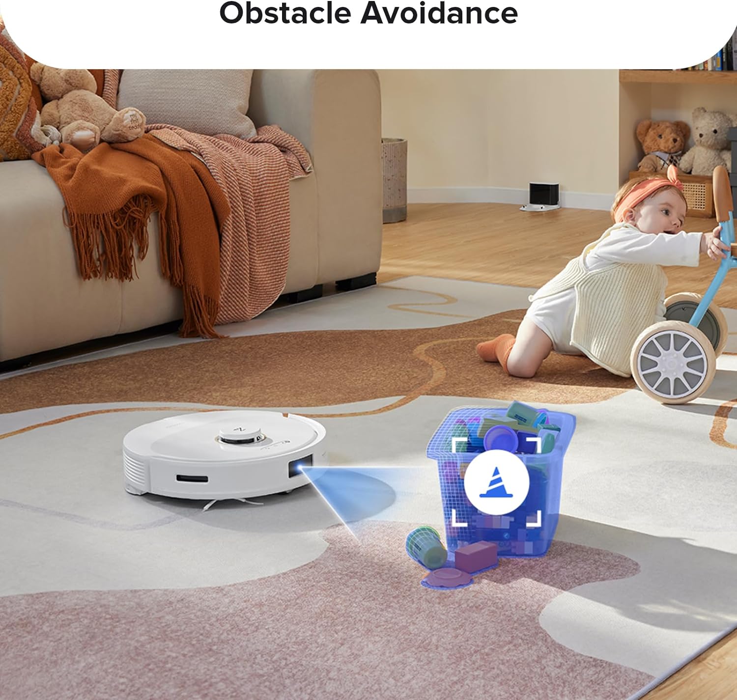 جارو رباتیک شیائومی روبوراک مدل Roborock Q8 Max Robot Vacuum