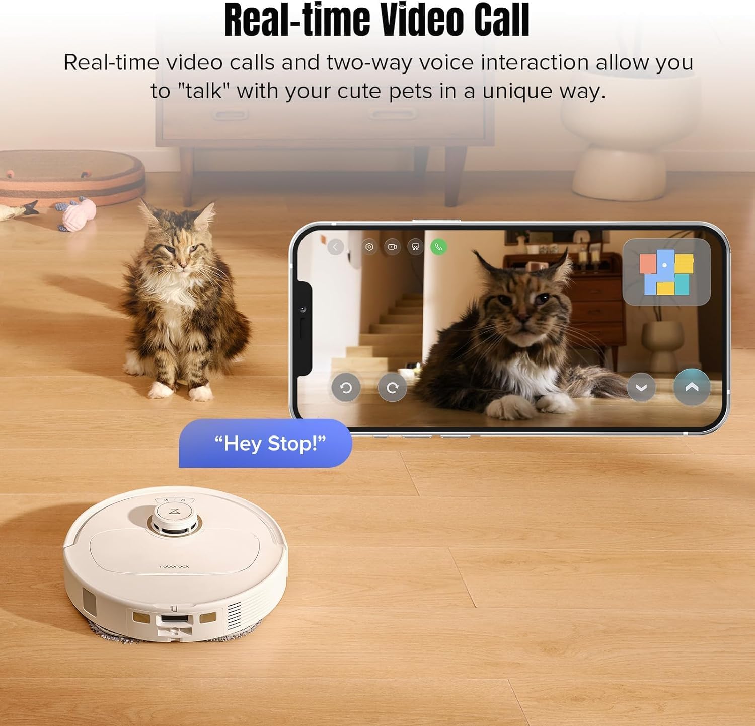 جارو رباتیک شیائومی روبوراک Roborock QRevo MaxV Robot Vacuum
