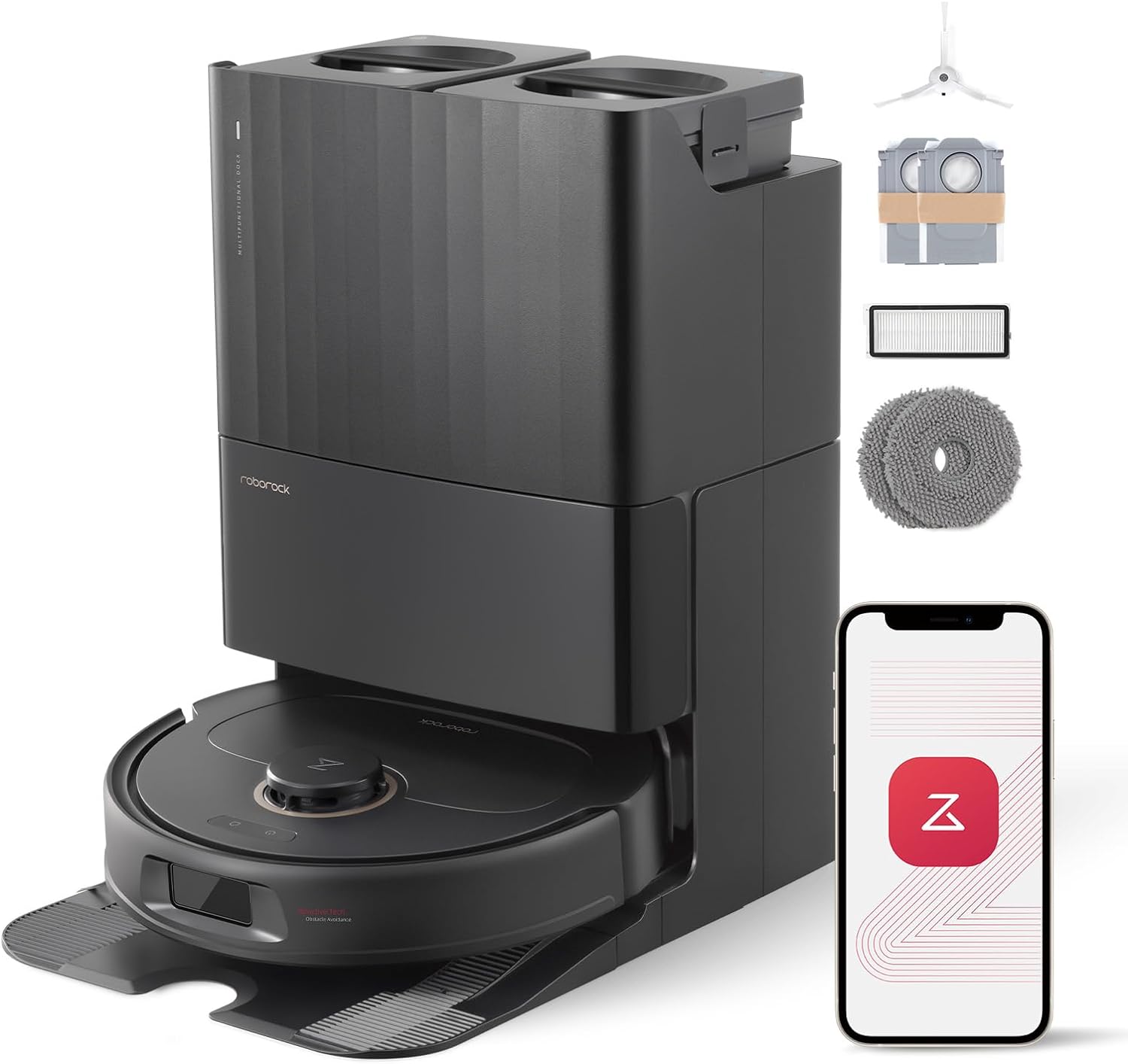 جارو رباتیک شیائومی روبوراک Roborock QRevo Pro Robot Vacuum